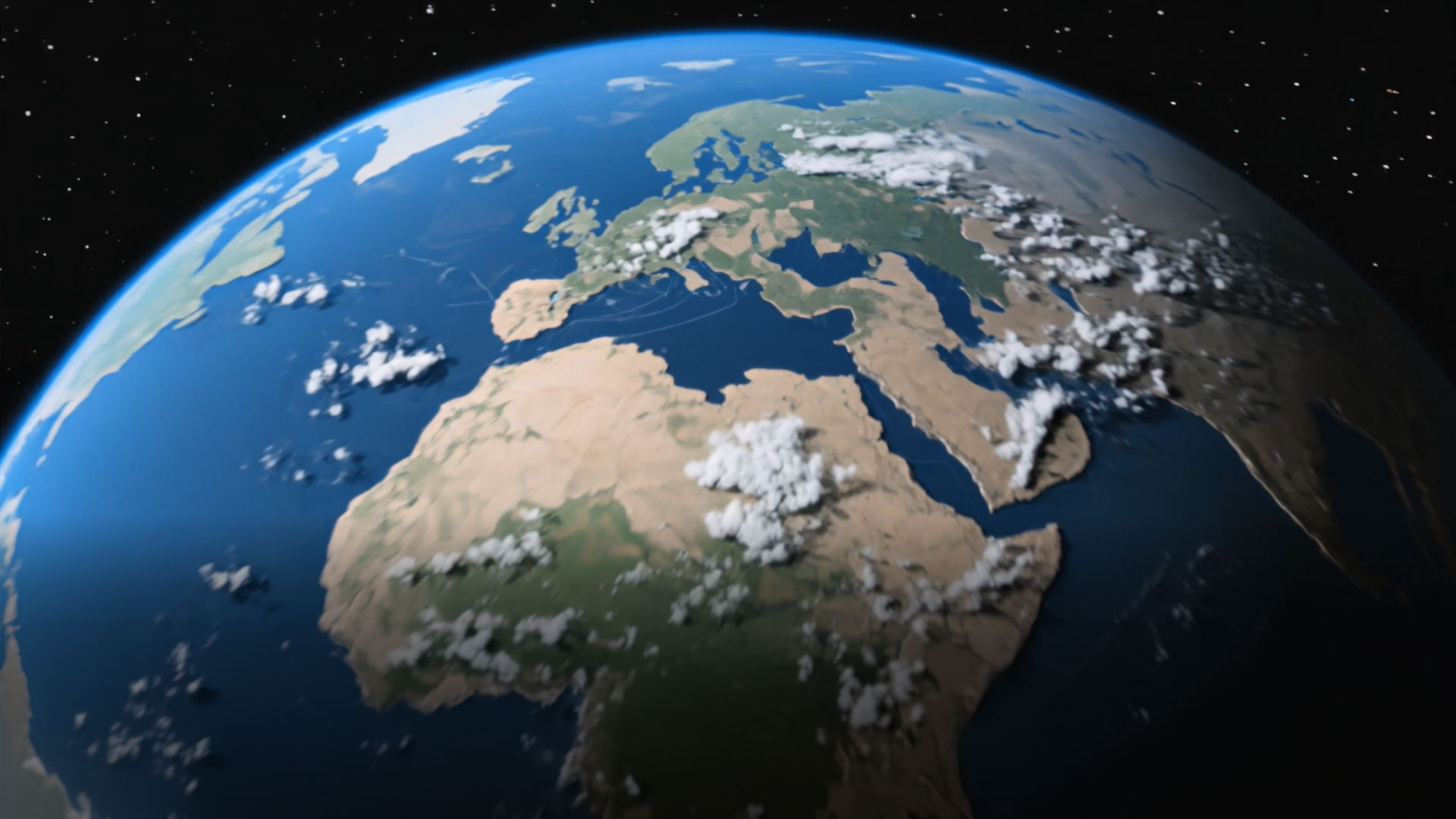 High-altitude cloud and terrain layer used as a catchment weather still